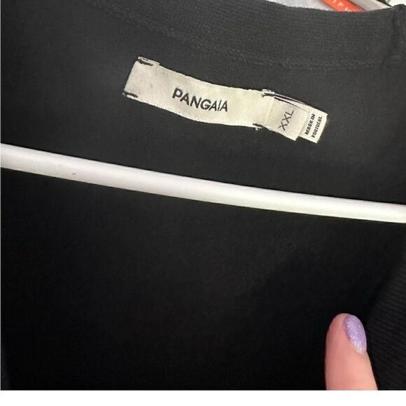 Pangaia Women's Black Recycled Organic Cotton Tank Top - Picture 7 of 9